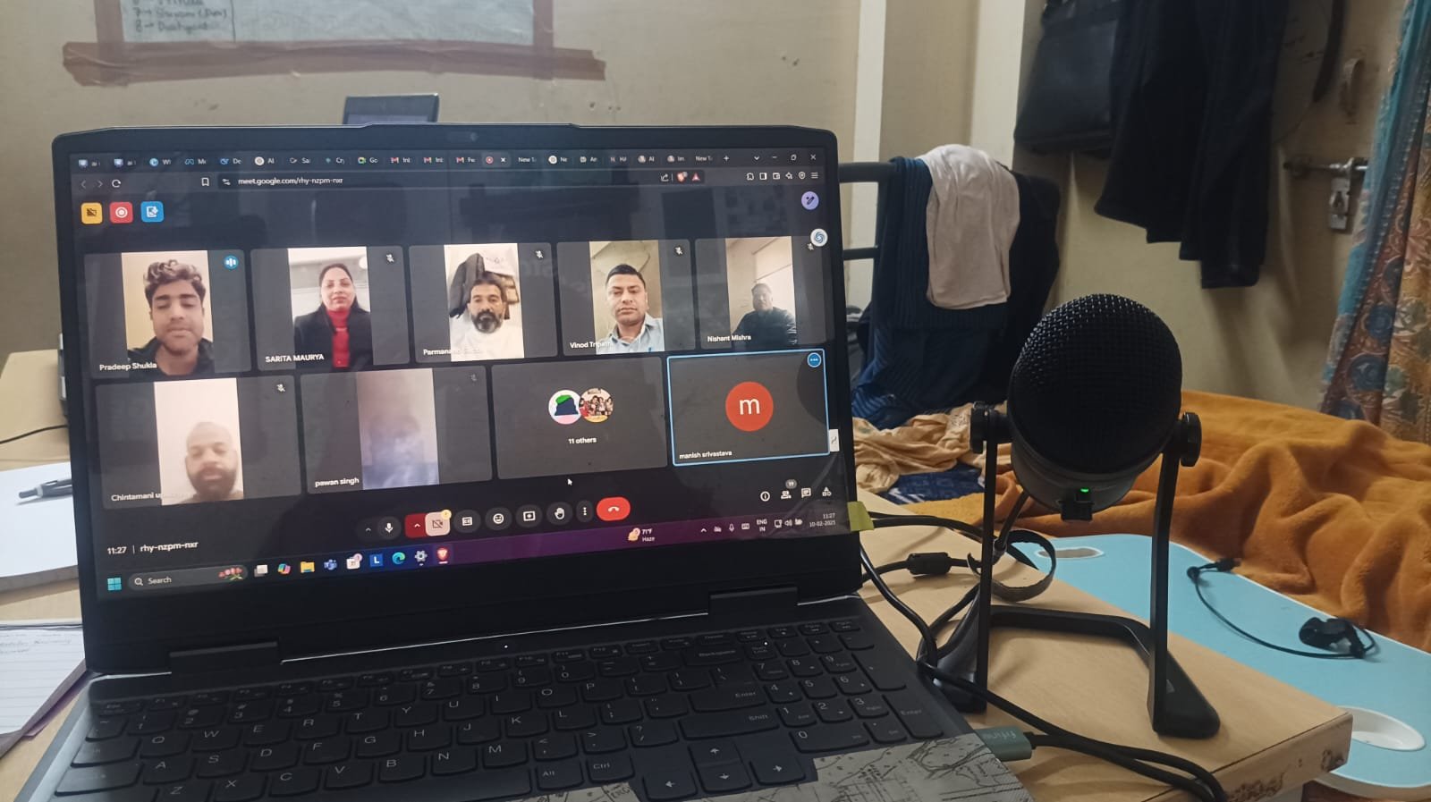 AI training session
